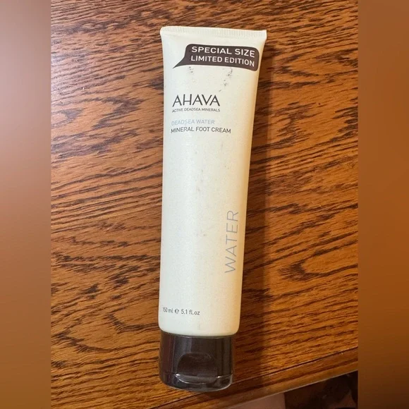 AHAVA Dead Sea Water Mineral Foot Cream 50% More Limited Edition 5.1 fl.oz - Picture 1 of 6